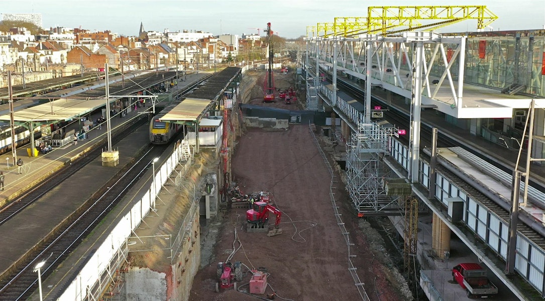 2022_Afbraak oude tramtunnel (januari 2022)